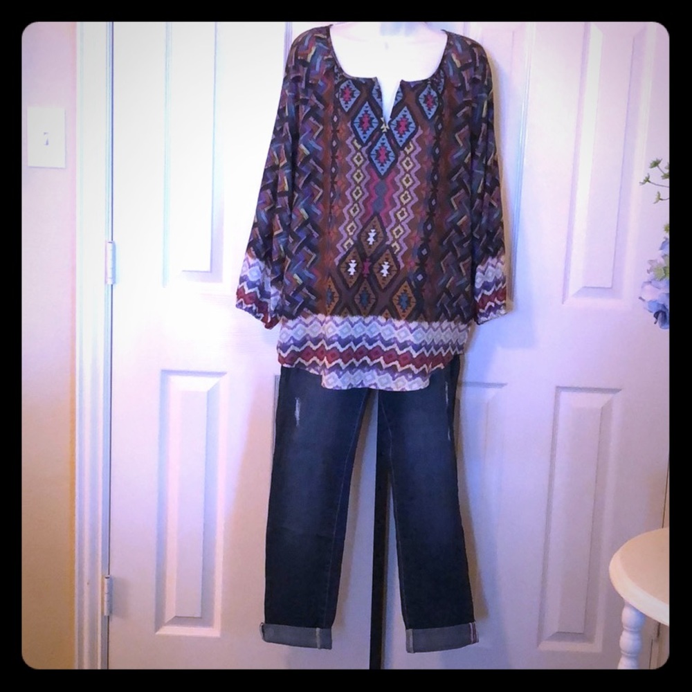 Beach lunch lounge blouse